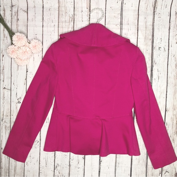 INC Pink Ruffle Blazer • Size Small - Picture 4 of 6
